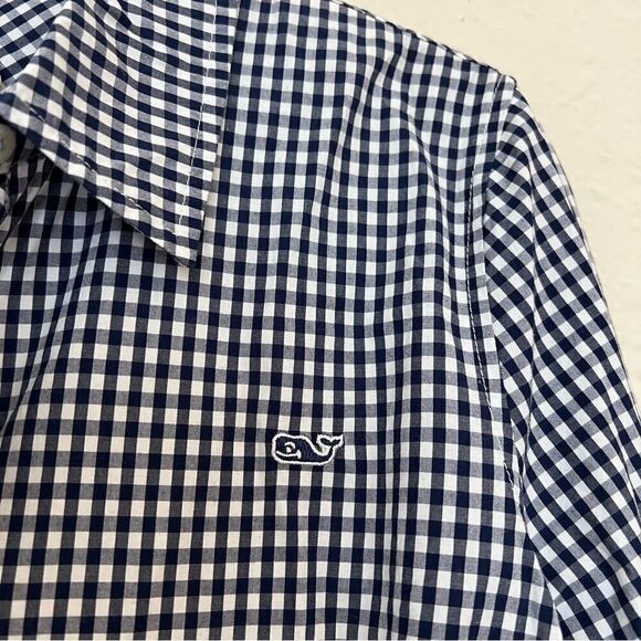 Vineyard Vines Gingham Chilmark Classic Button Down Shirt NEW Size 6 - Picture 4 of 8